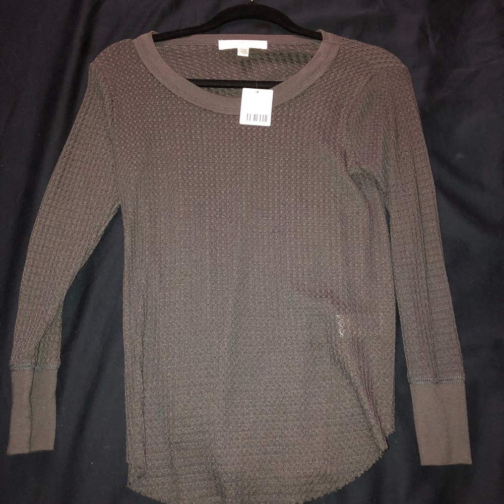 Dark gray sweater